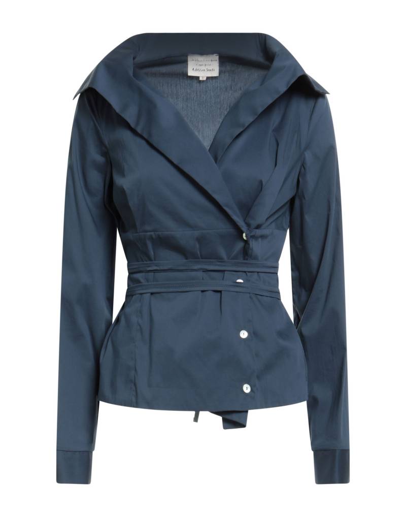 ALESSIA SANTI Hemd Damen Marineblau von ALESSIA SANTI