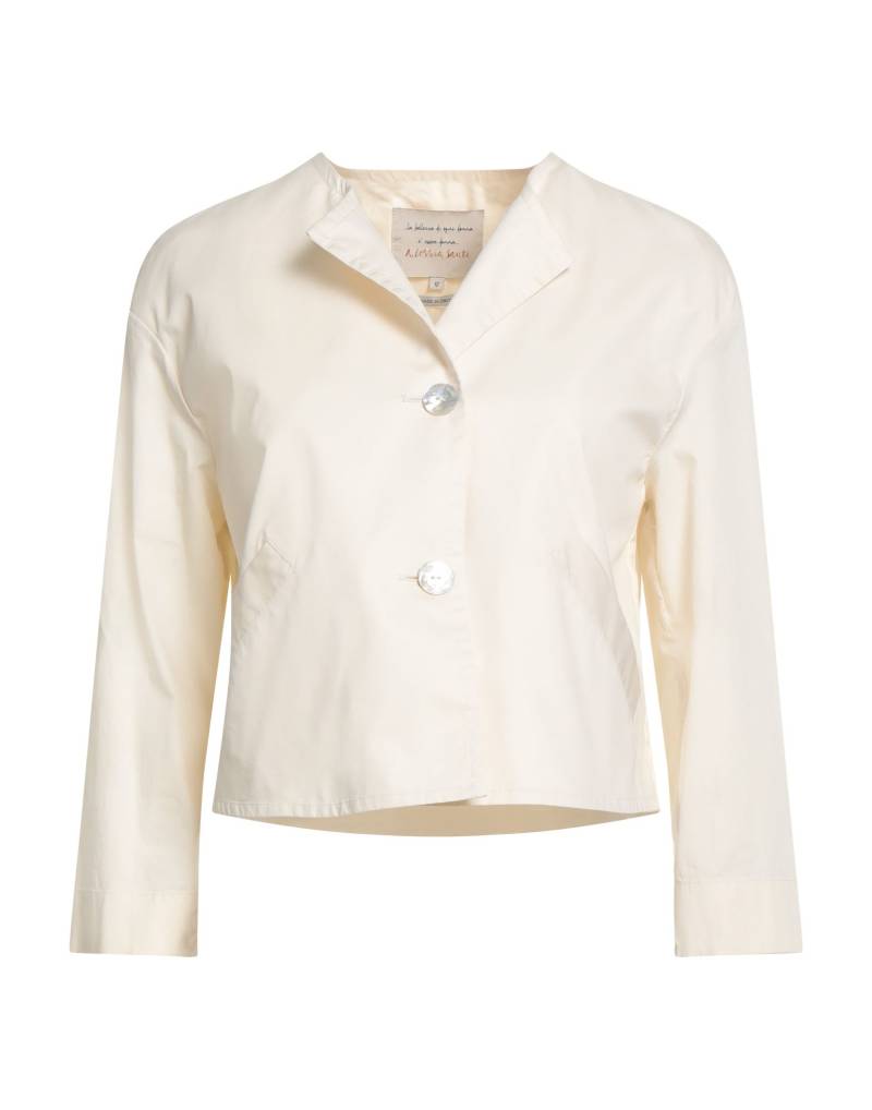 ALESSIA SANTI Jacke & Anorak Damen Cremeweiß von ALESSIA SANTI