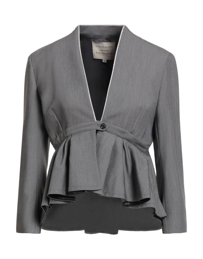 ALESSIA SANTI Jacke & Anorak Damen Grau von ALESSIA SANTI