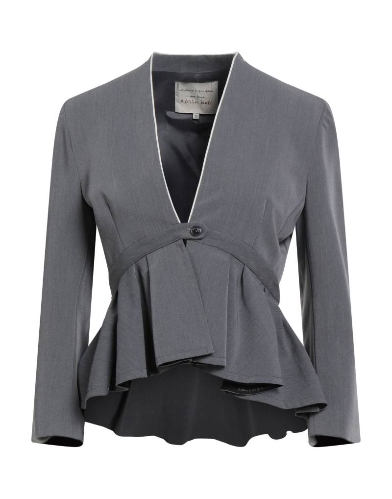 ALESSIA SANTI Jacke & Anorak Damen Grau von ALESSIA SANTI