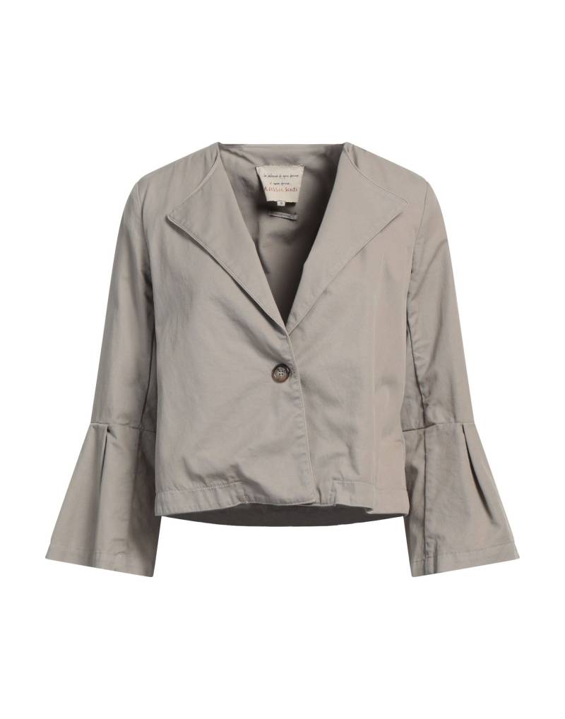 ALESSIA SANTI Jacke & Anorak Damen Grau von ALESSIA SANTI