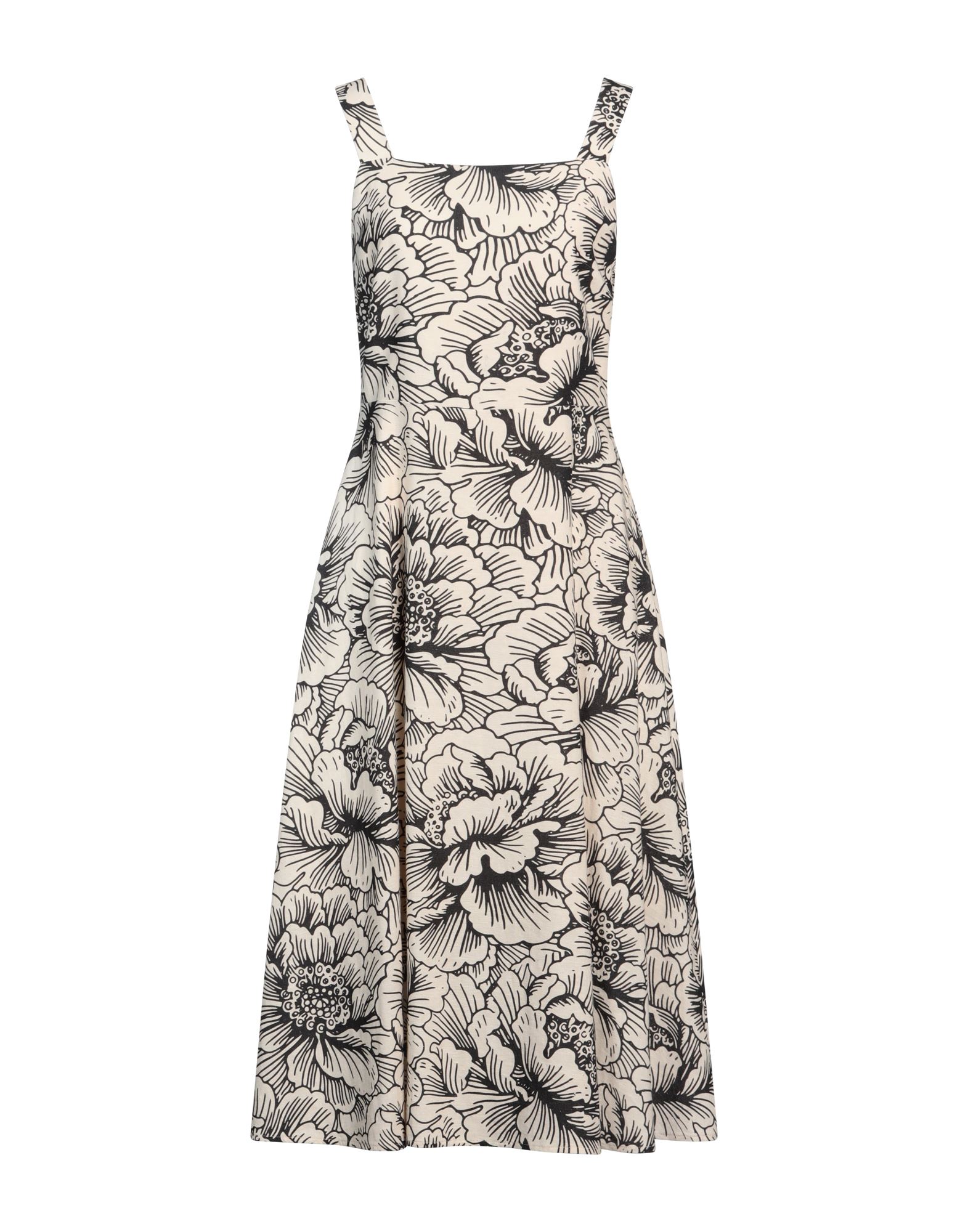 ALESSIA SANTI Midi-kleid Damen Beige von ALESSIA SANTI