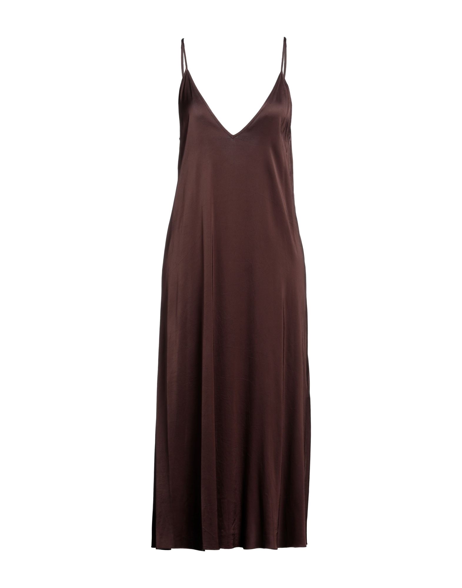 ALESSIA SANTI Midi-kleid Damen Braun von ALESSIA SANTI