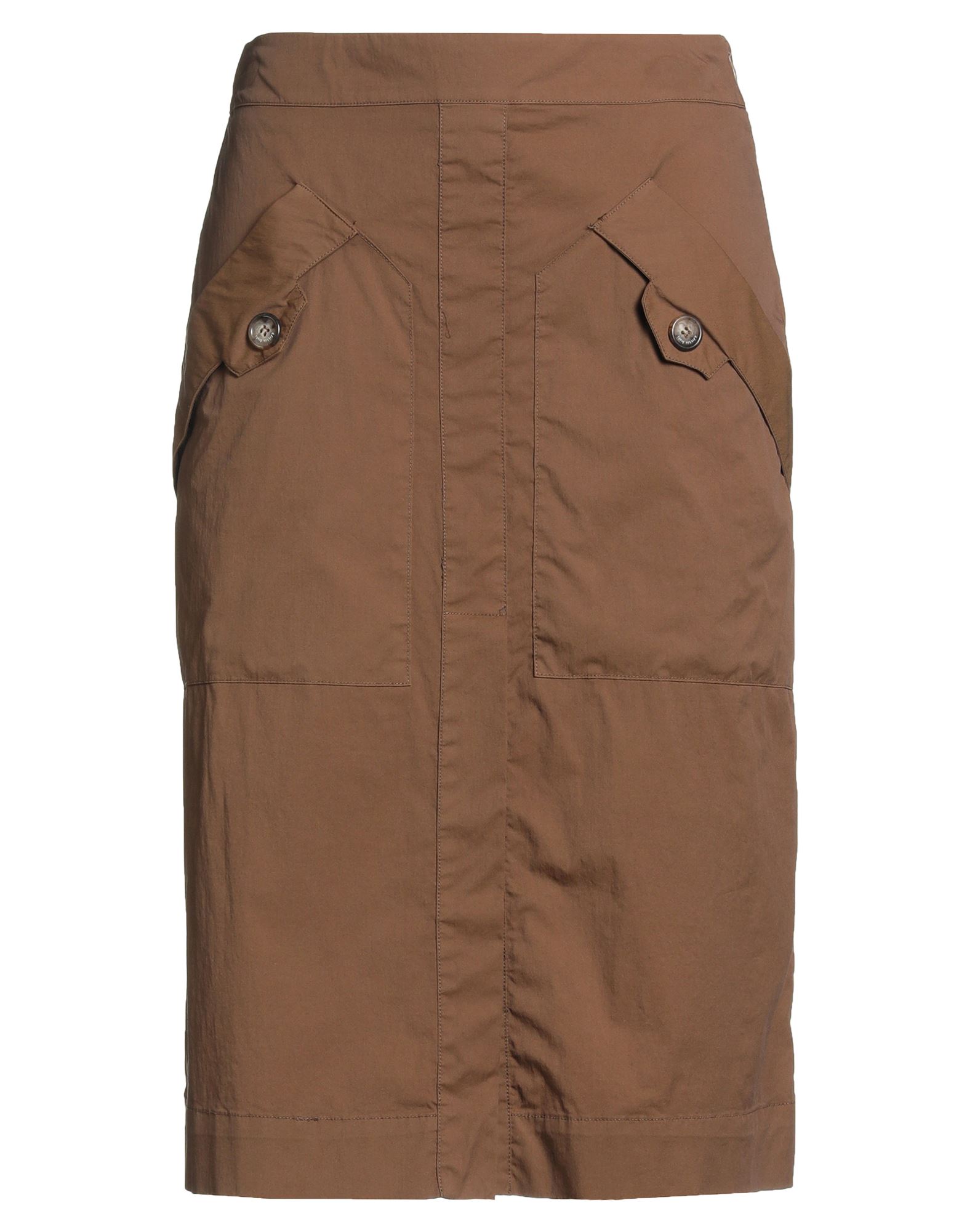 ALESSIA SANTI Midi-rock Damen Braun von ALESSIA SANTI