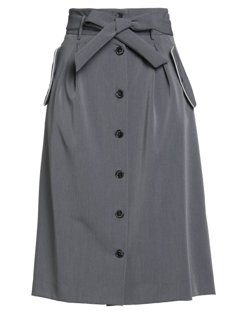 ALESSIA SANTI Midi-rock Damen Grau von ALESSIA SANTI