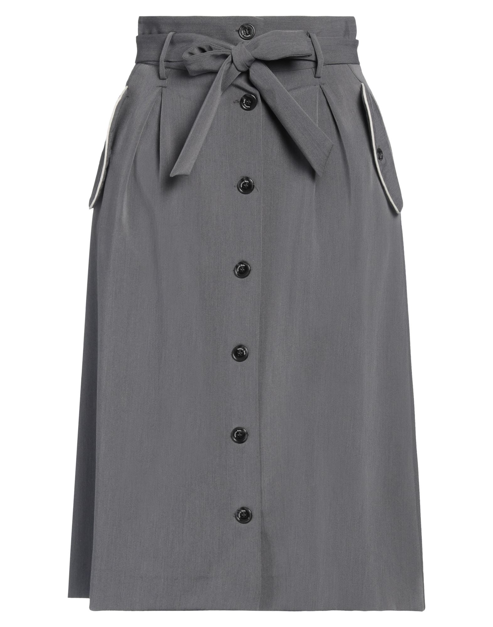 ALESSIA SANTI Midi-rock Damen Grau von ALESSIA SANTI