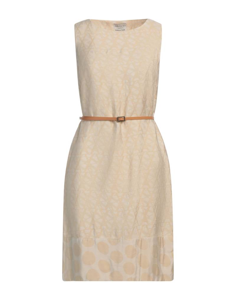 ALESSIA SANTI Mini-kleid Damen Beige von ALESSIA SANTI