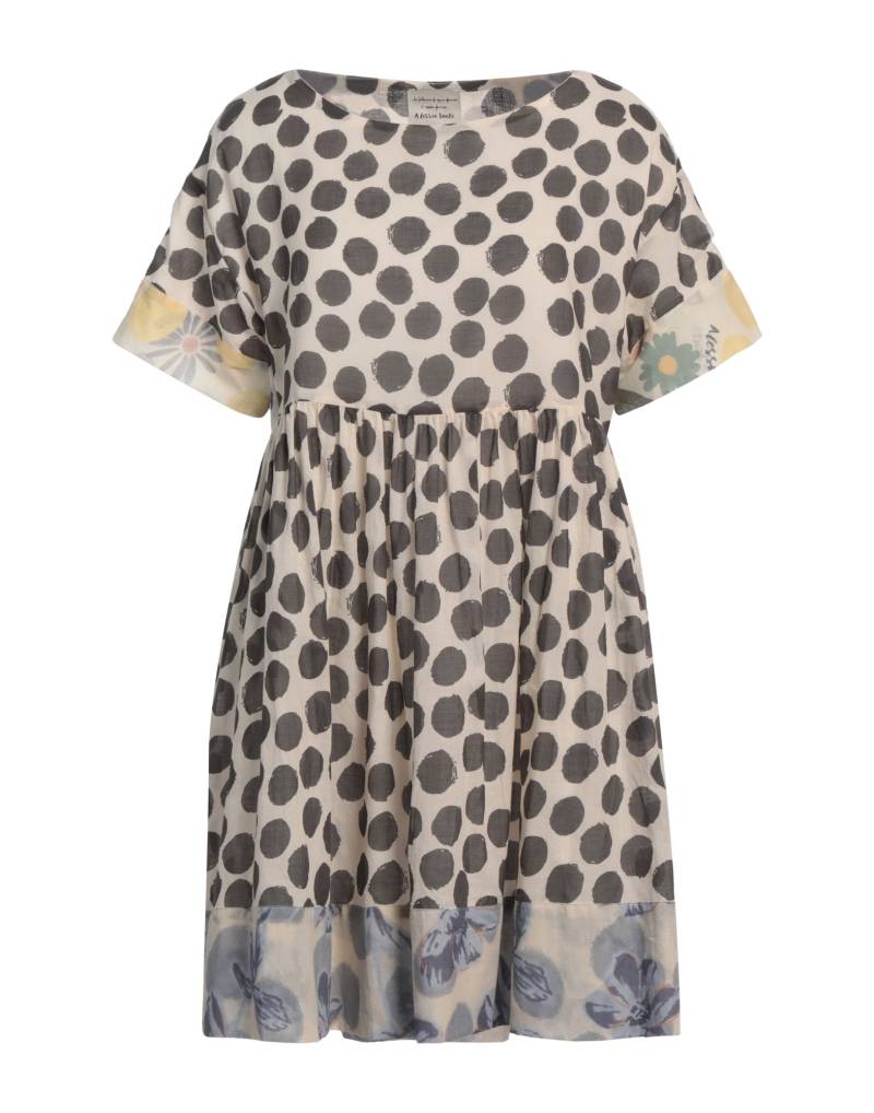 ALESSIA SANTI Mini-kleid Damen Beige von ALESSIA SANTI