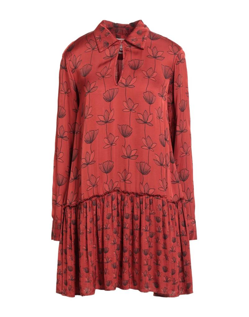 ALESSIA SANTI Mini-kleid Damen Rostrot von ALESSIA SANTI