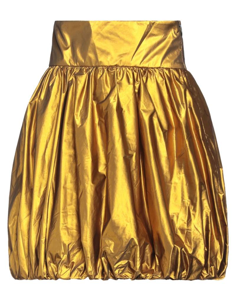 ALESSIA SANTI Minirock Damen Gold von ALESSIA SANTI