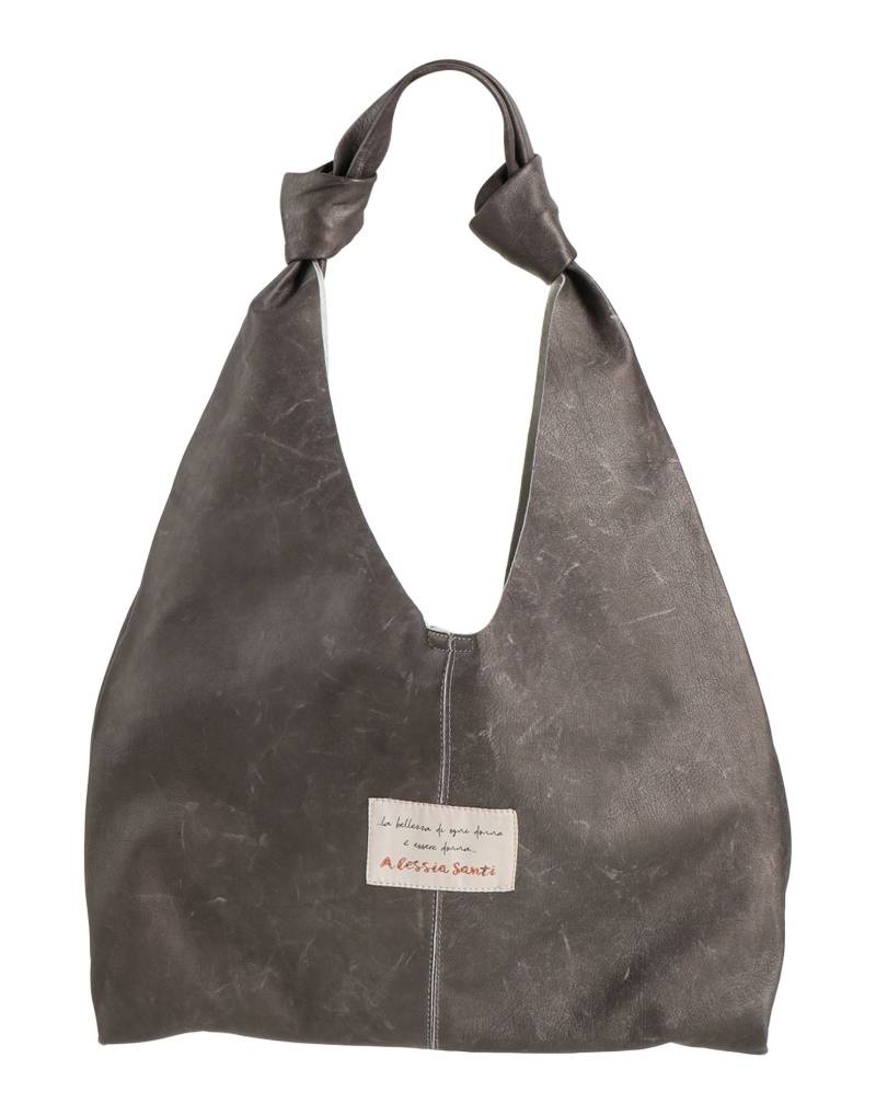 ALESSIA SANTI Schultertasche Damen Braungrau von ALESSIA SANTI