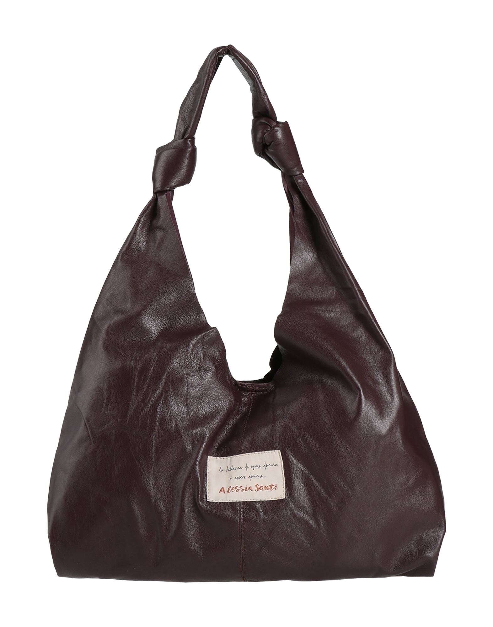 ALESSIA SANTI Schultertasche Damen Pflaume von ALESSIA SANTI