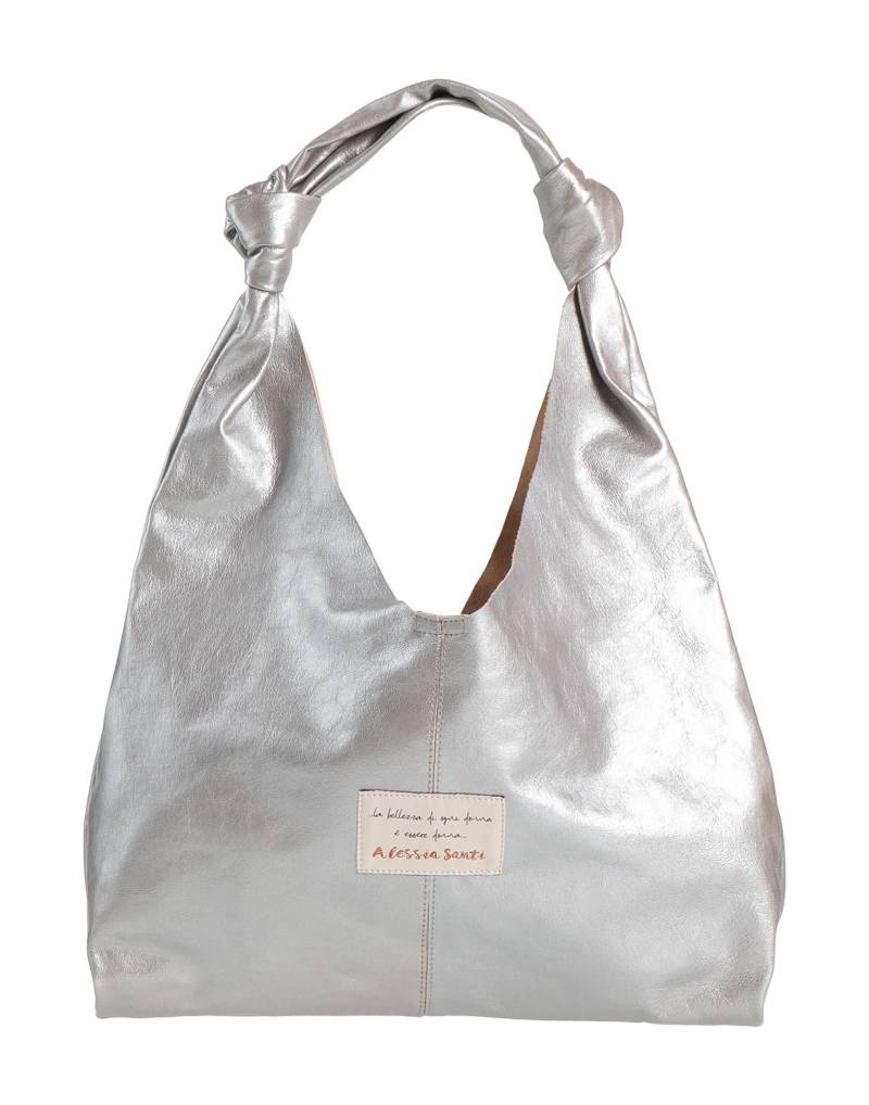 ALESSIA SANTI Schultertasche Damen Silber von ALESSIA SANTI