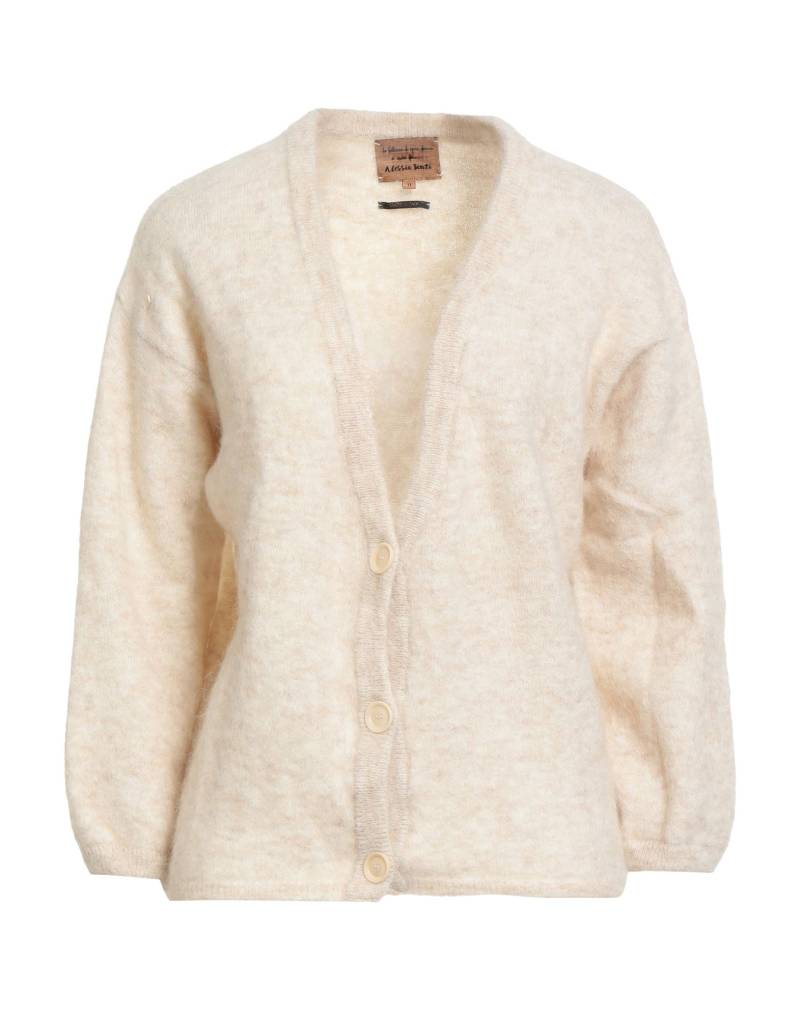 ALESSIA SANTI Strickjacke Damen Beige ALESSIA SANTI Strickjacke Damen Beige von ALESSIA SANTI