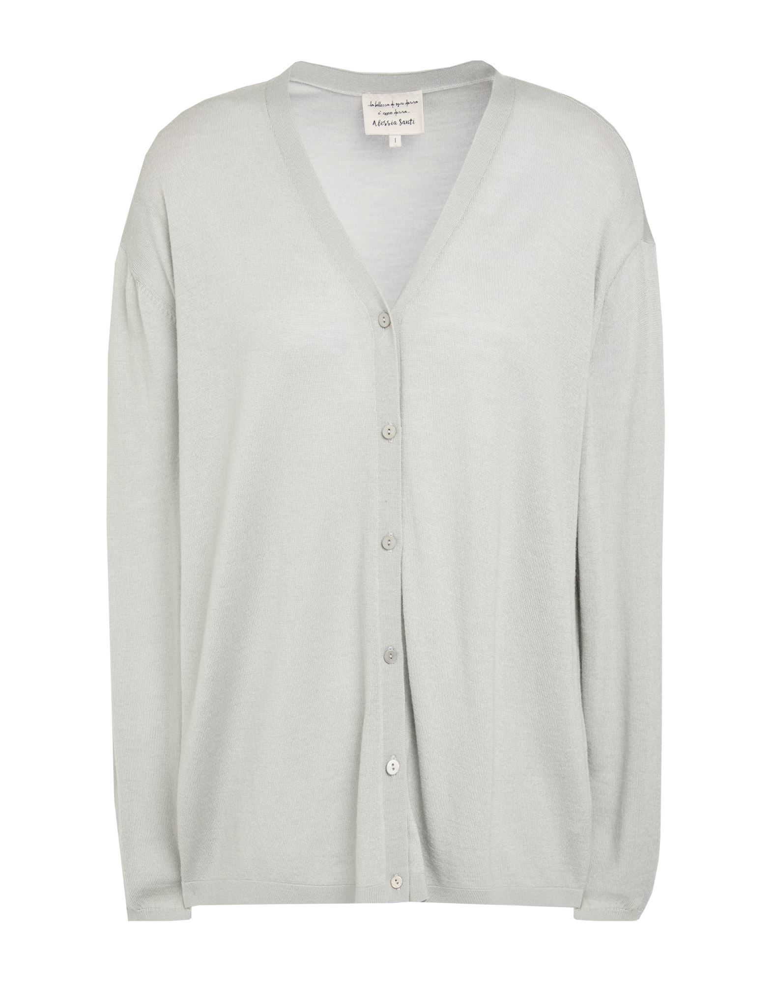 ALESSIA SANTI Strickjacke Damen Grau von ALESSIA SANTI