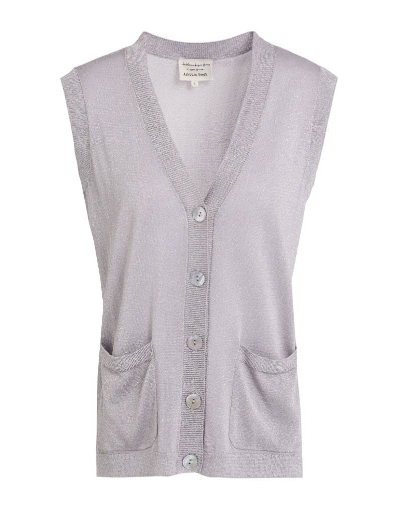 ALESSIA SANTI Strickjacke Damen Grau von ALESSIA SANTI