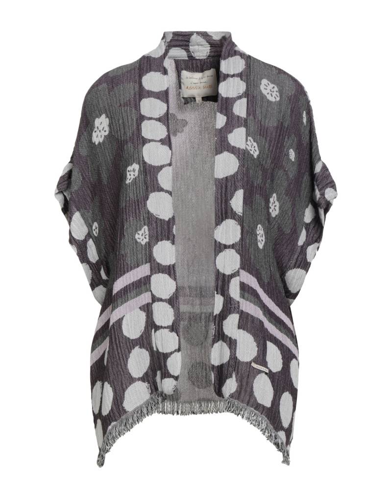 ALESSIA SANTI Strickjacke Damen Violett von ALESSIA SANTI