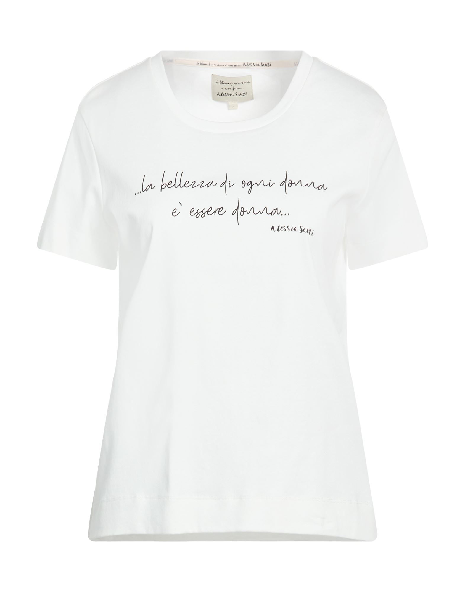 ALESSIA SANTI T-shirts Damen Weiß von ALESSIA SANTI