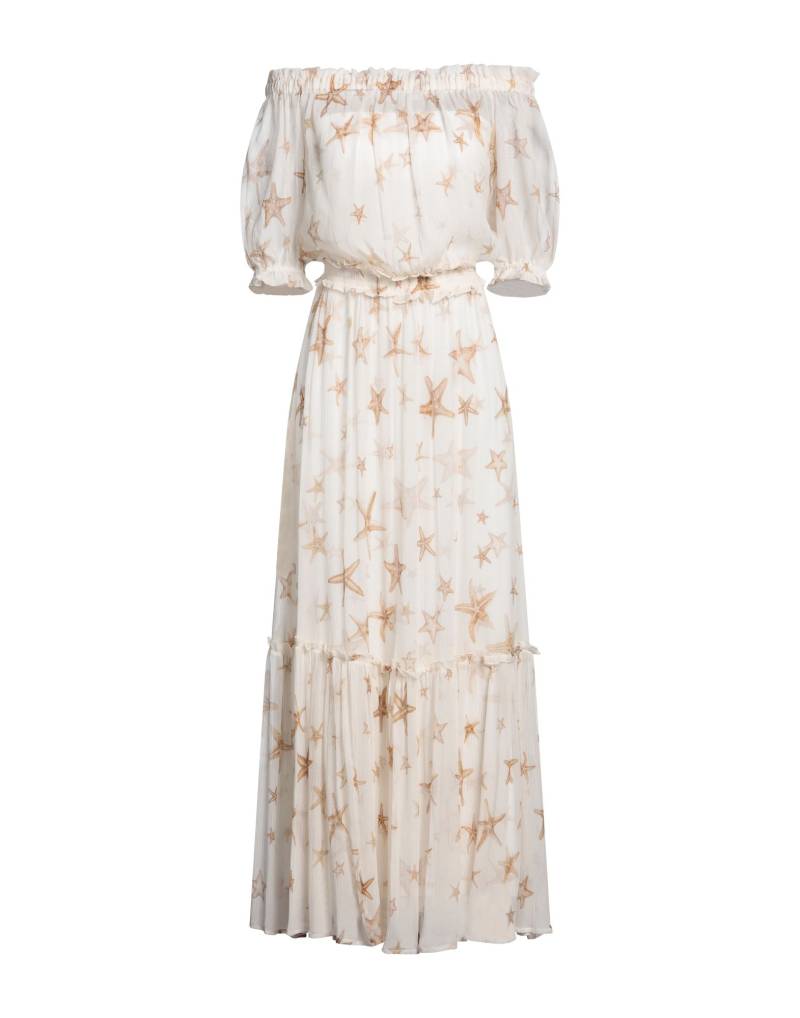 ALESSIA ZAMATTIO Maxi-kleid Damen Weiß von ALESSIA ZAMATTIO
