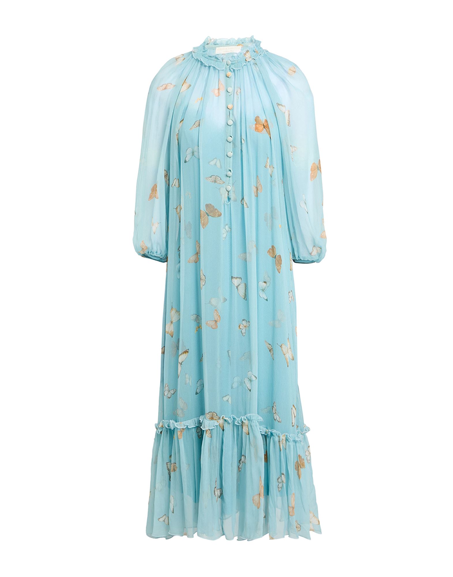 ALESSIA ZAMATTIO Midi-kleid Damen Himmelblau ALESSIA ZAMATTIO Midi-kleid Damen Himmelblau von ALESSIA ZAMATTIO