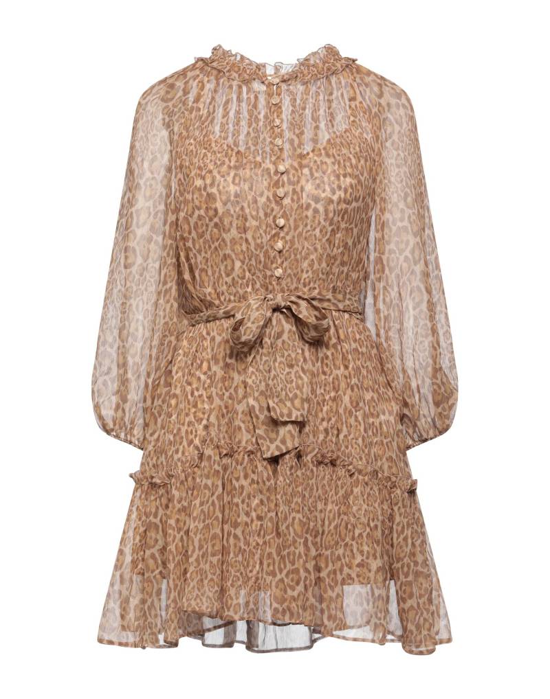 ALESSIA ZAMATTIO Mini-kleid Damen Beige von ALESSIA ZAMATTIO