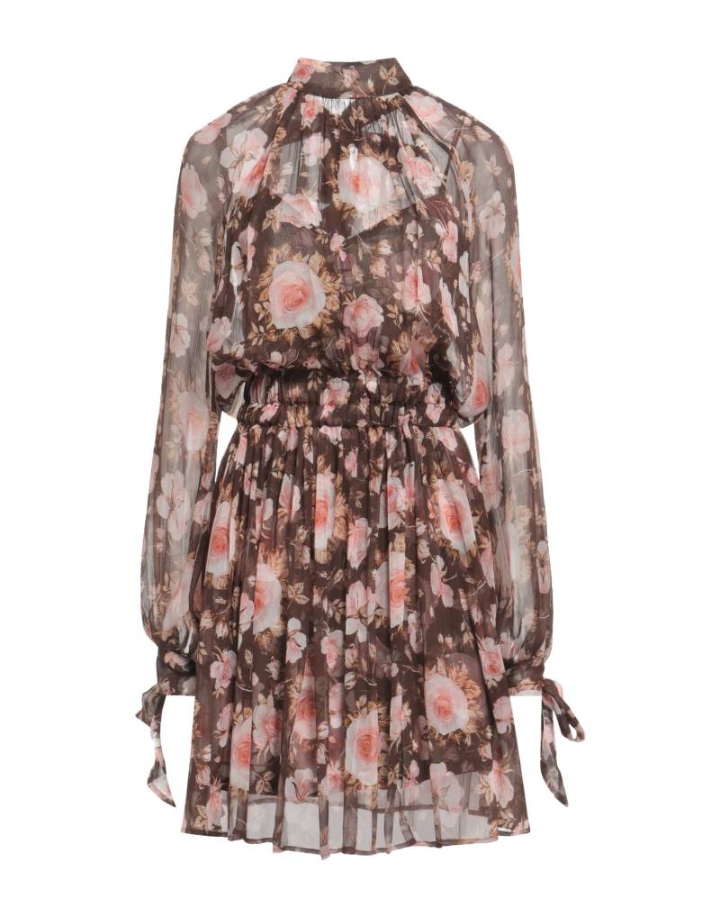 ALESSIA ZAMATTIO Mini-kleid Damen Braun von ALESSIA ZAMATTIO
