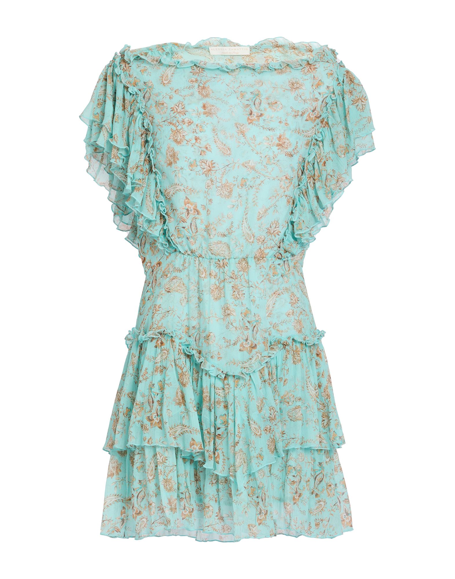 ALESSIA ZAMATTIO Mini-kleid Damen Himmelblau ALESSIA ZAMATTIO Mini-kleid Damen Himmelblau von ALESSIA ZAMATTIO