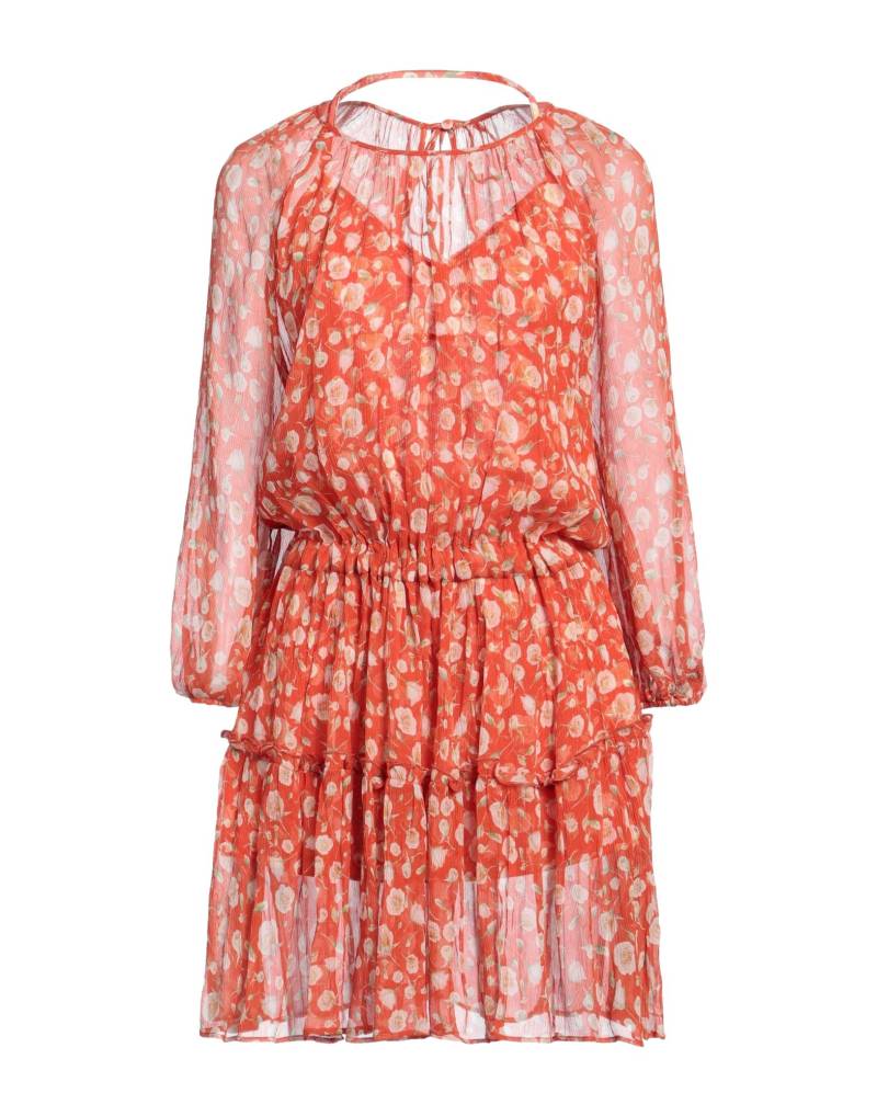 ALESSIA ZAMATTIO Mini-kleid Damen Tomatenrot von ALESSIA ZAMATTIO
