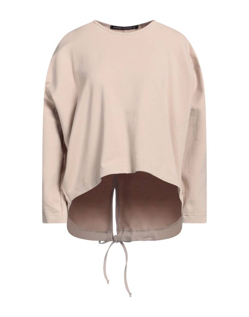 ALESSIO BARDELLE Sweatshirt Damen Beige von ALESSIO BARDELLE