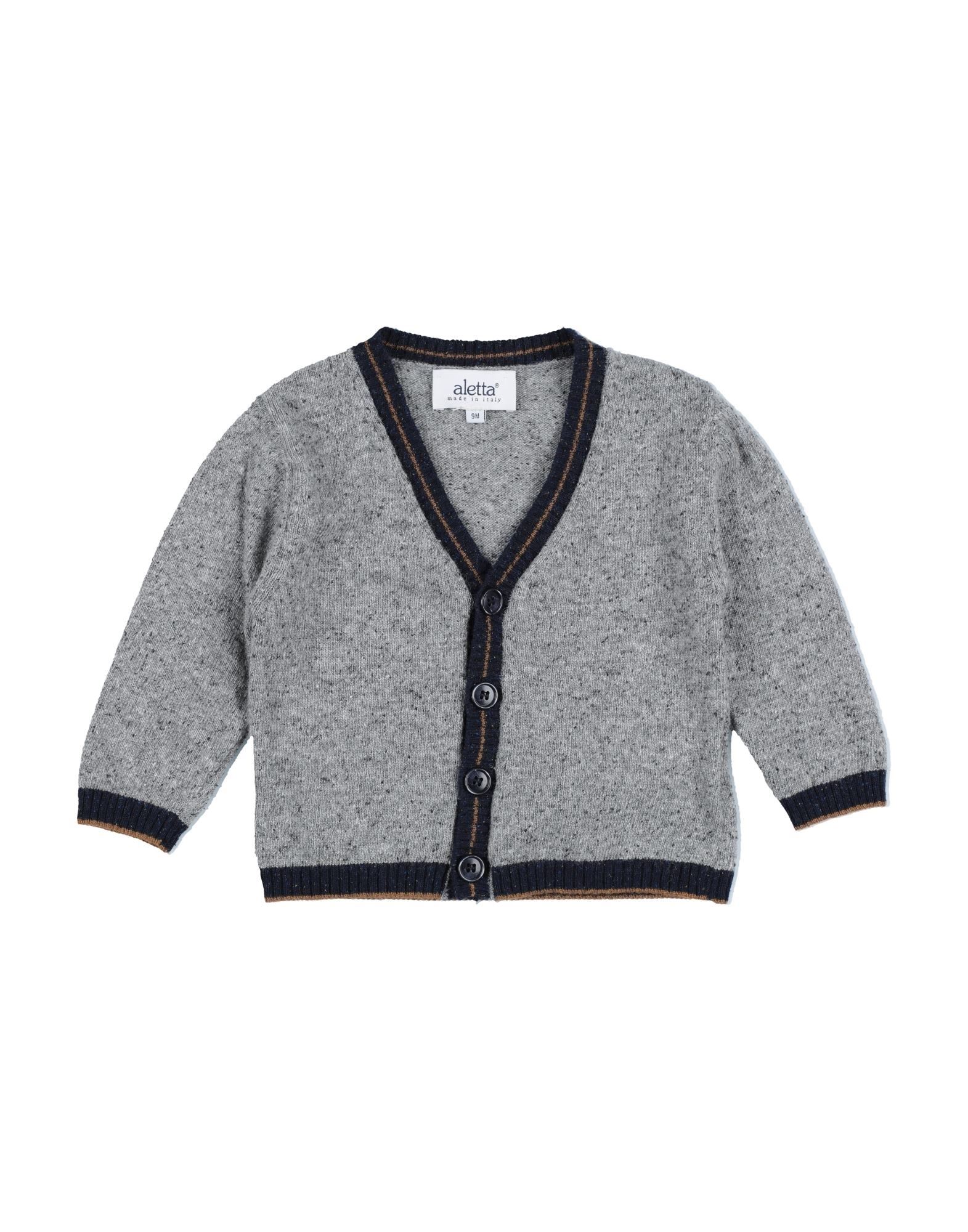 ALETTA Strickjacke Kinder Hellgrau von ALETTA