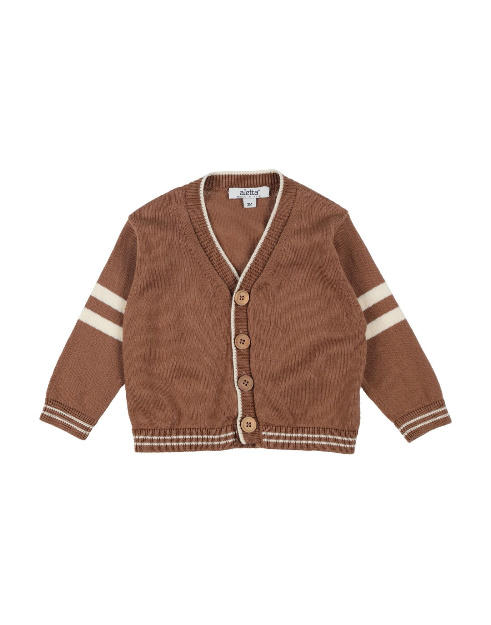 ALETTA Strickjacke Kinder Kamel von ALETTA