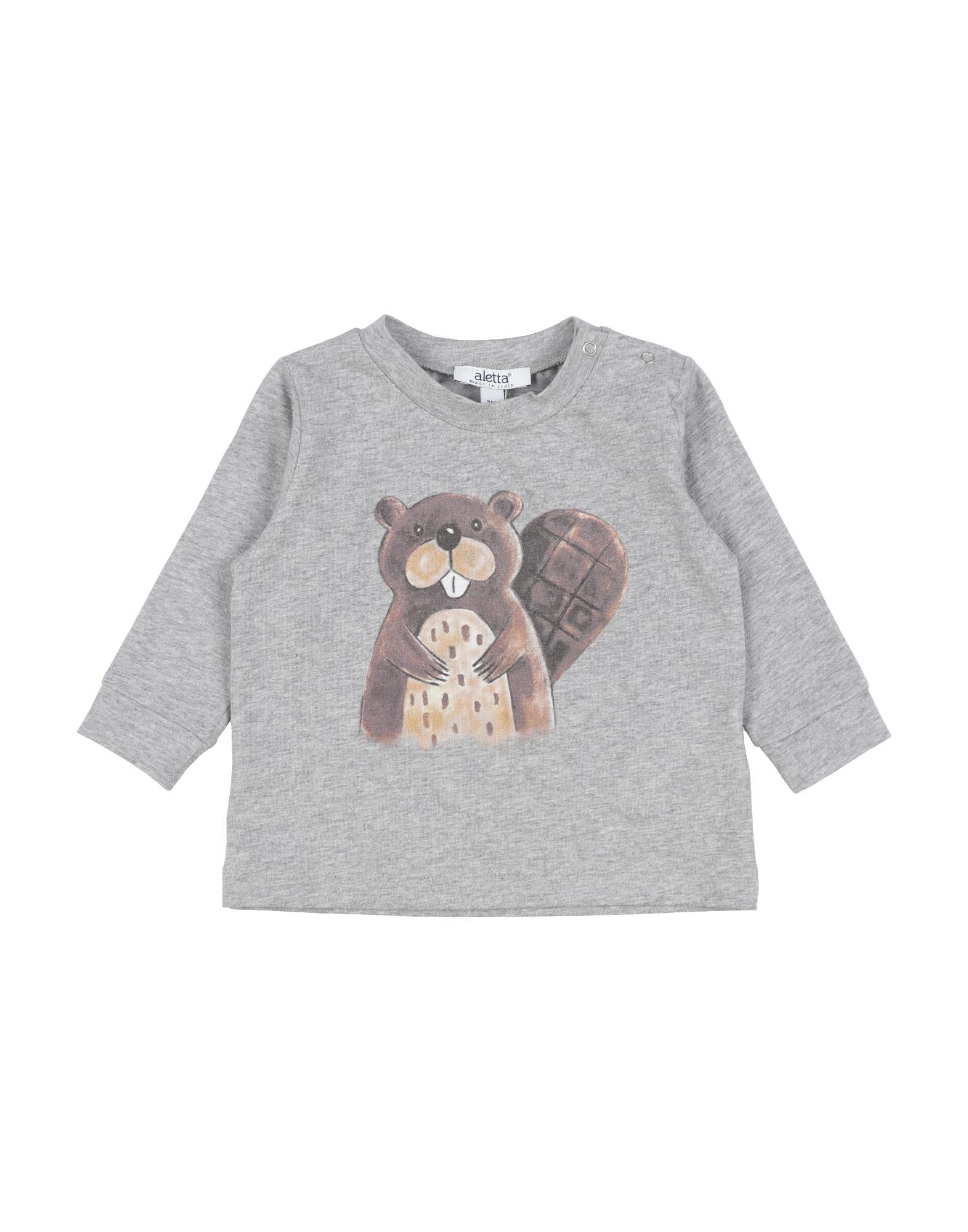 ALETTA T-shirts Kinder Grau von ALETTA