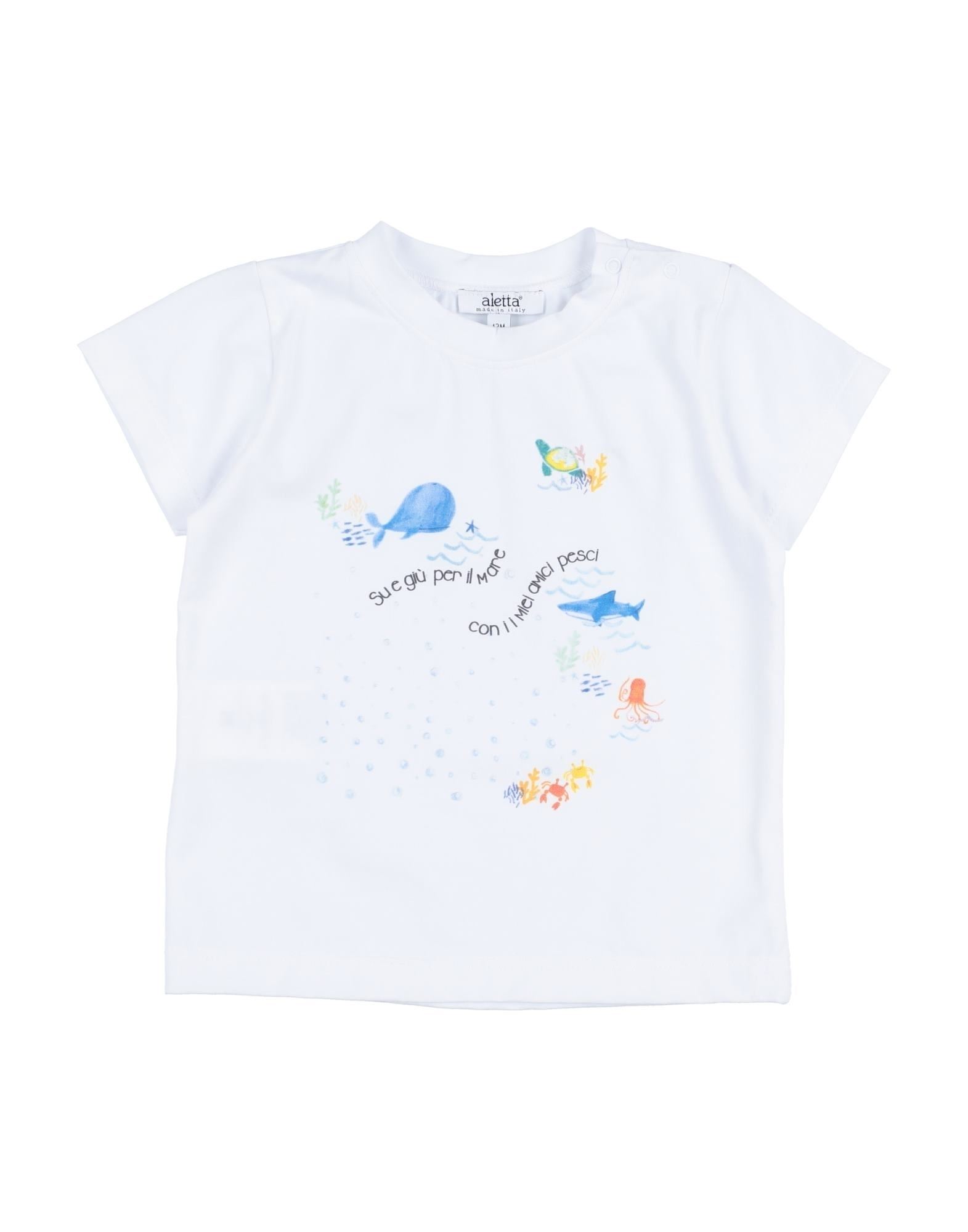 ALETTA T-shirts Kinder Weiß von ALETTA