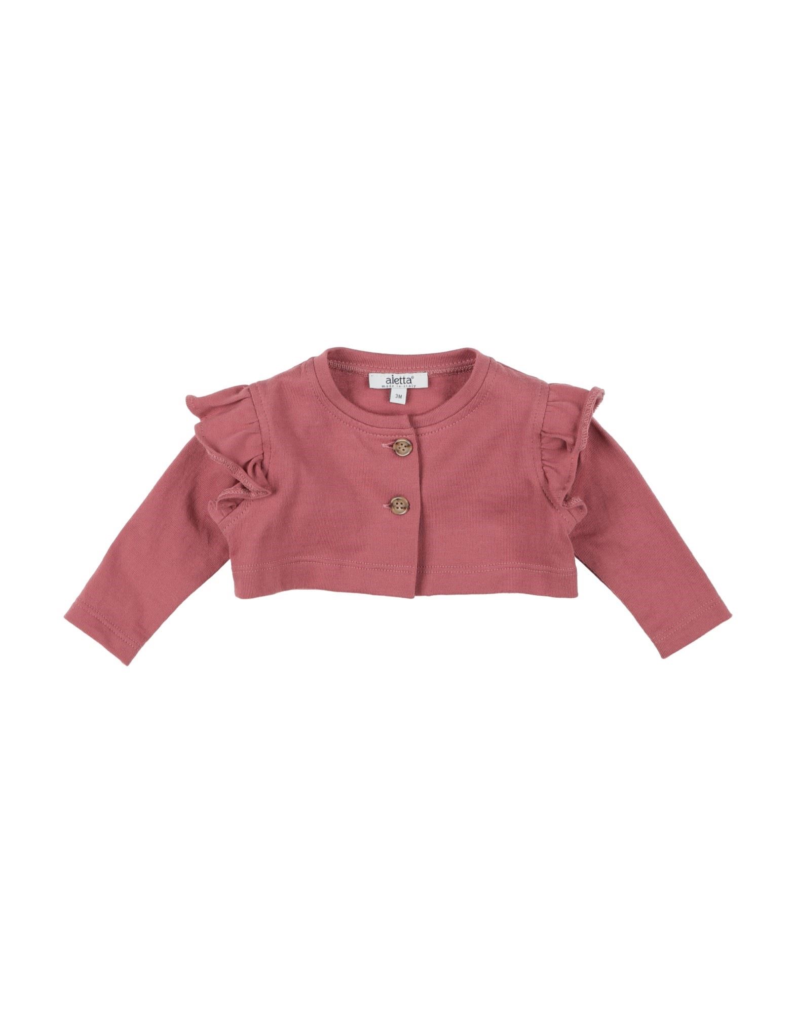 ALETTA Wickelpullover Kinder Altrosa von ALETTA