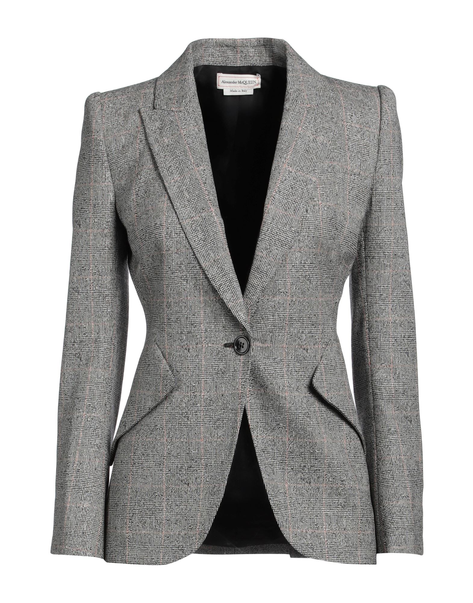 ALEXANDER MCQUEEN Blazer Damen Grau von ALEXANDER MCQUEEN