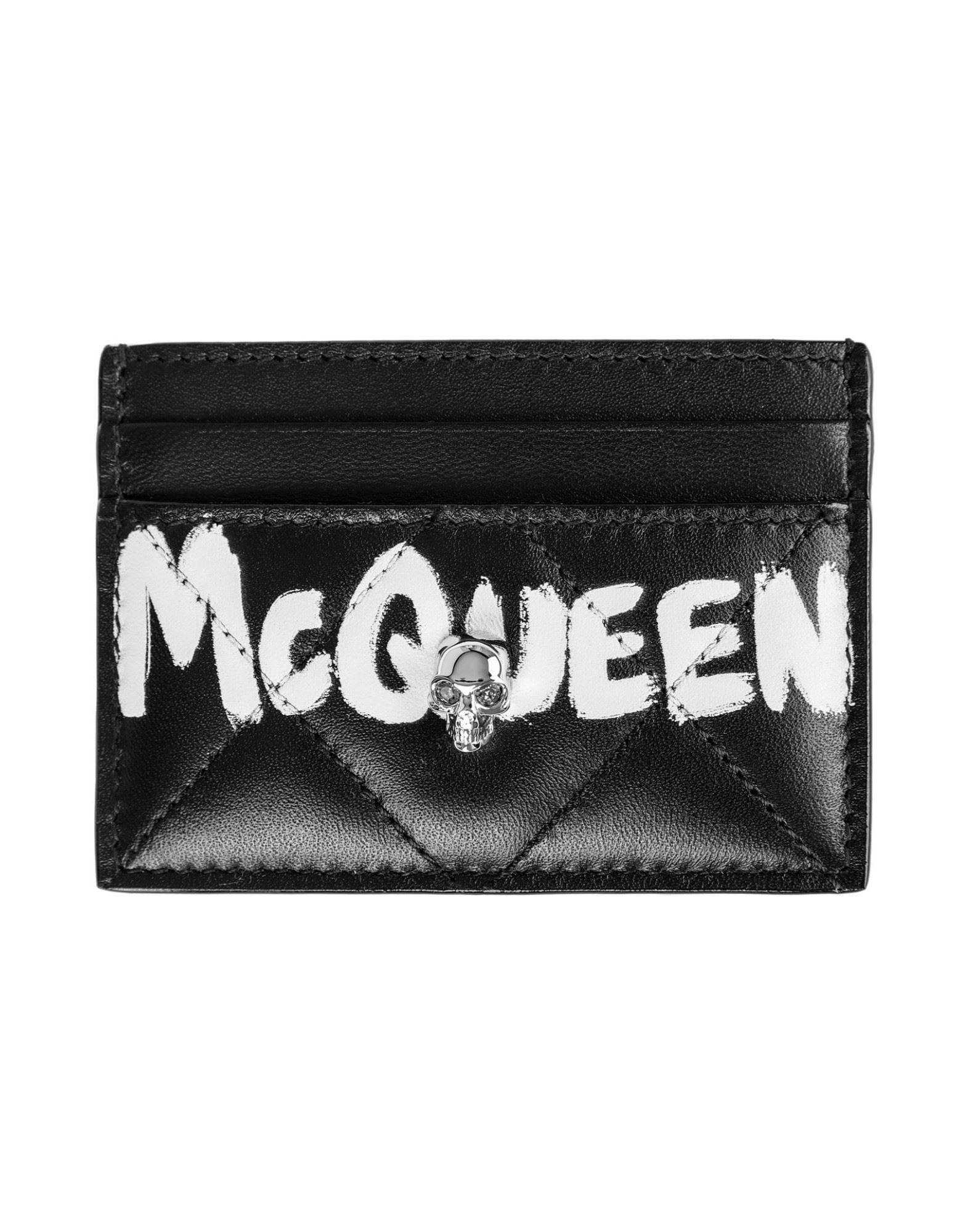 ALEXANDER MCQUEEN Brieftasche Damen Schwarz von ALEXANDER MCQUEEN