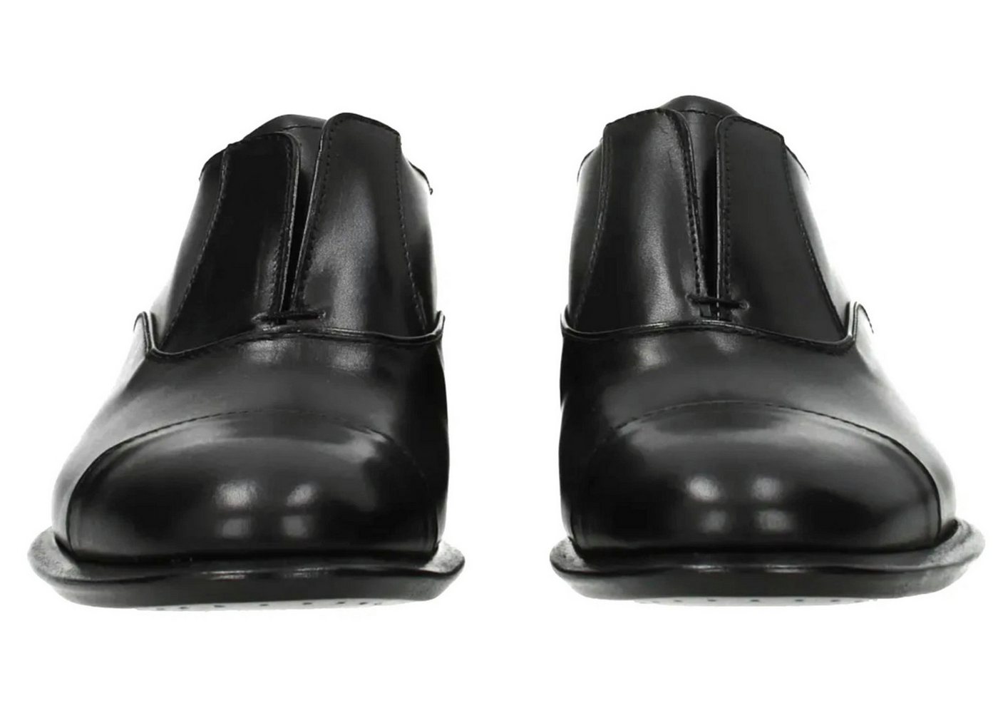 ALEXANDER MCQUEEN Herren Schuhe Kalbsleder Loafers Made in Italy Slipper Doppelseitige Stretch-Einsätze für einfaches An-Ausziehen ALEXANDER MCQUEEN Herren Schuhe Kalbsleder Loafers Made in Italy Slipper Doppelseitige Stretch-Einsätze für einfaches An-Ausziehen von ALEXANDER MCQUEEN