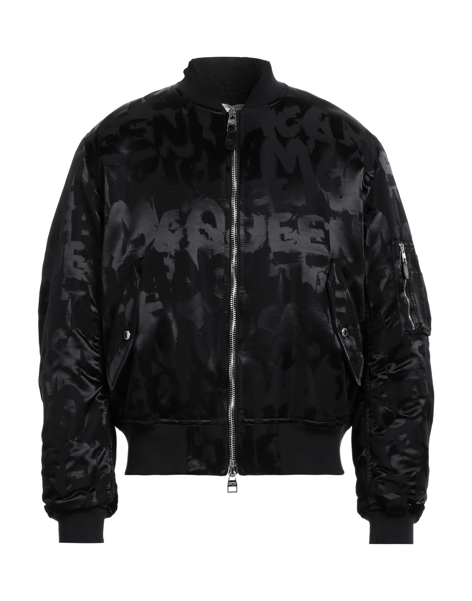 ALEXANDER MCQUEEN Jacke & Anorak Herren Schwarz von ALEXANDER MCQUEEN