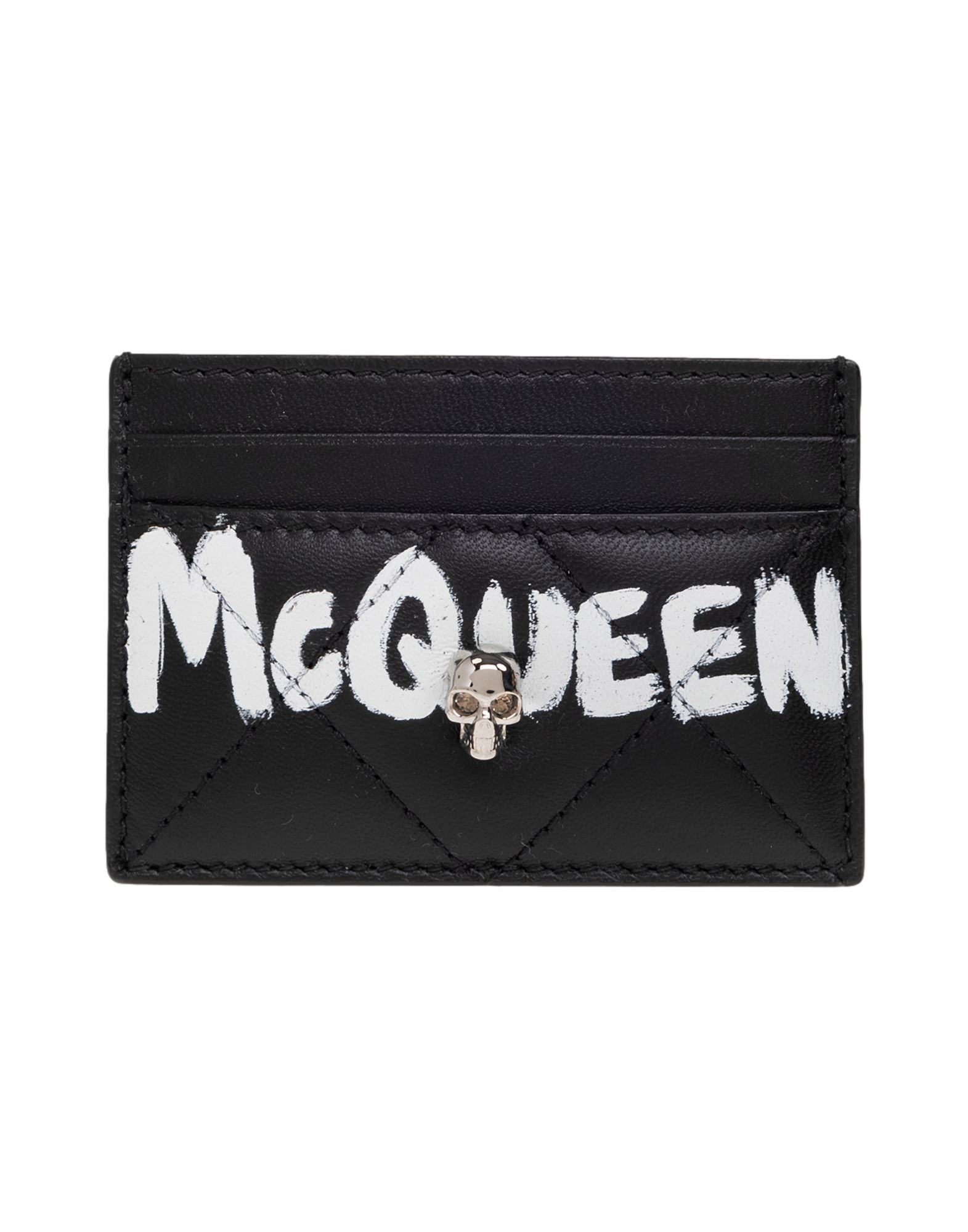 ALEXANDER MCQUEEN Kartenetui Damen Schwarz von ALEXANDER MCQUEEN