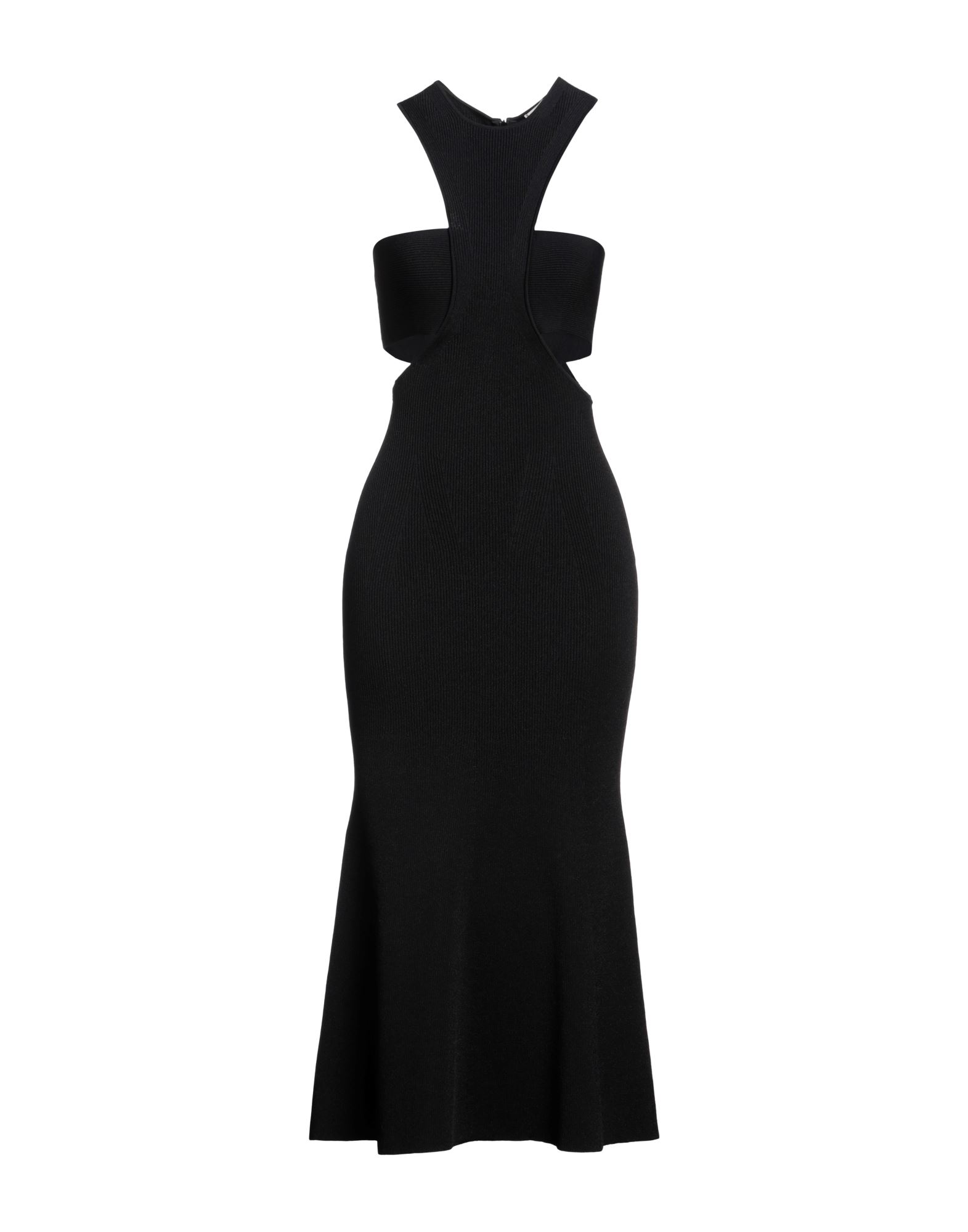 ALEXANDER MCQUEEN Midi-kleid Damen Schwarz von ALEXANDER MCQUEEN