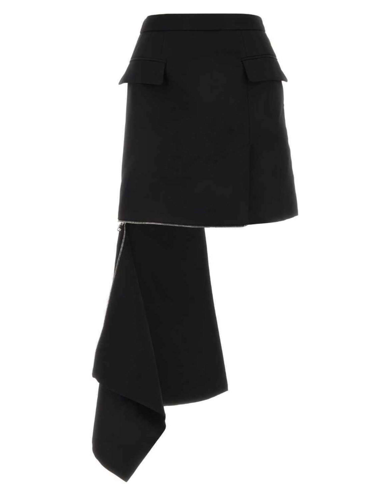 ALEXANDER MCQUEEN Minirock Damen Schwarz von ALEXANDER MCQUEEN