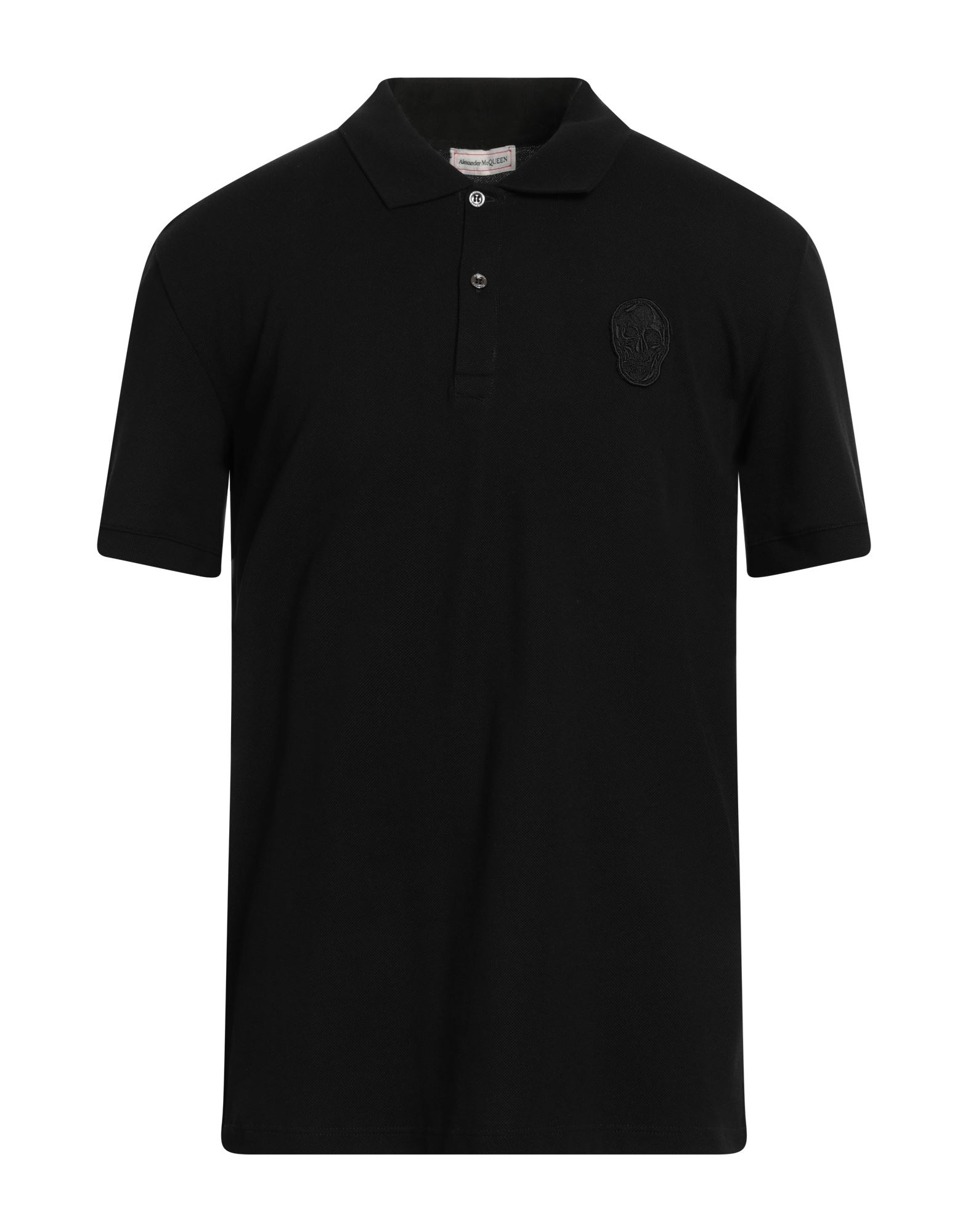 ALEXANDER MCQUEEN Poloshirt Herren Schwarz von ALEXANDER MCQUEEN