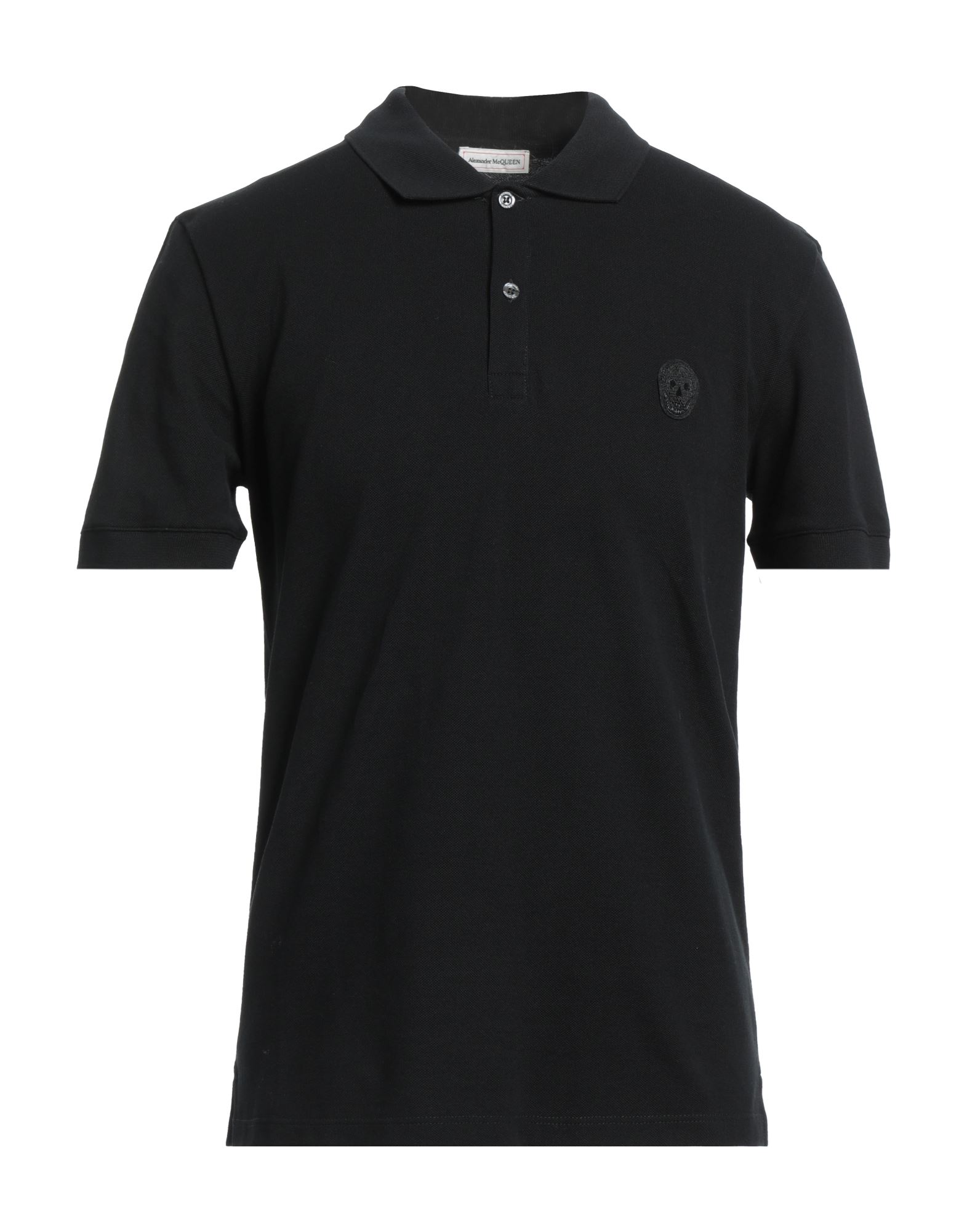 ALEXANDER MCQUEEN Poloshirt Herren Schwarz von ALEXANDER MCQUEEN