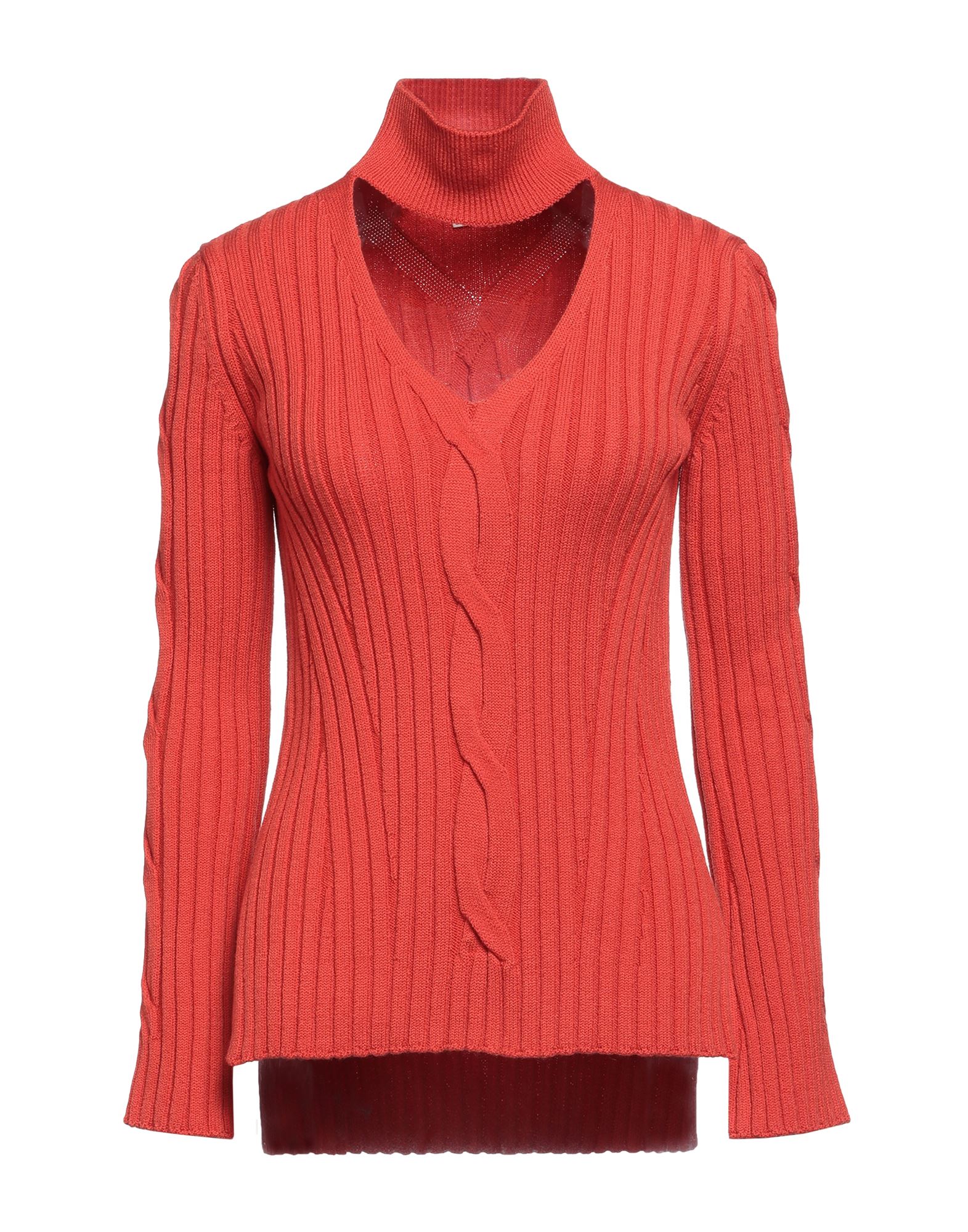 ALEXANDER MCQUEEN Rollkragenpullover Damen Orange von ALEXANDER MCQUEEN