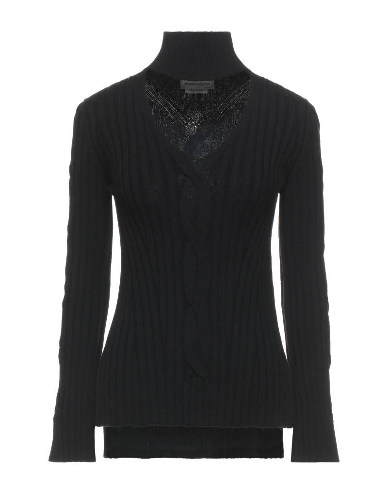 ALEXANDER MCQUEEN Rollkragenpullover Damen Schwarz von ALEXANDER MCQUEEN