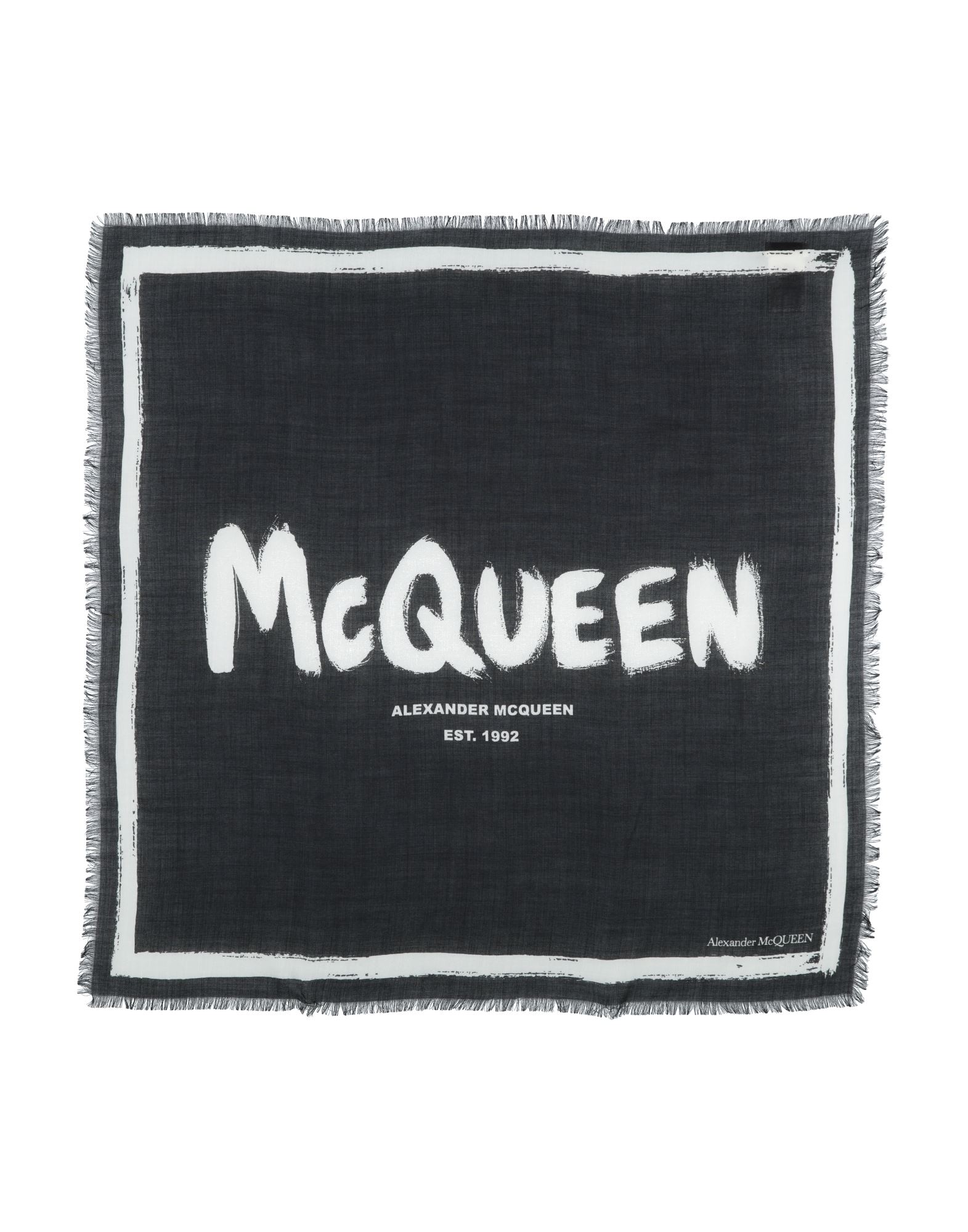 ALEXANDER MCQUEEN Schal Herren Schwarz von ALEXANDER MCQUEEN