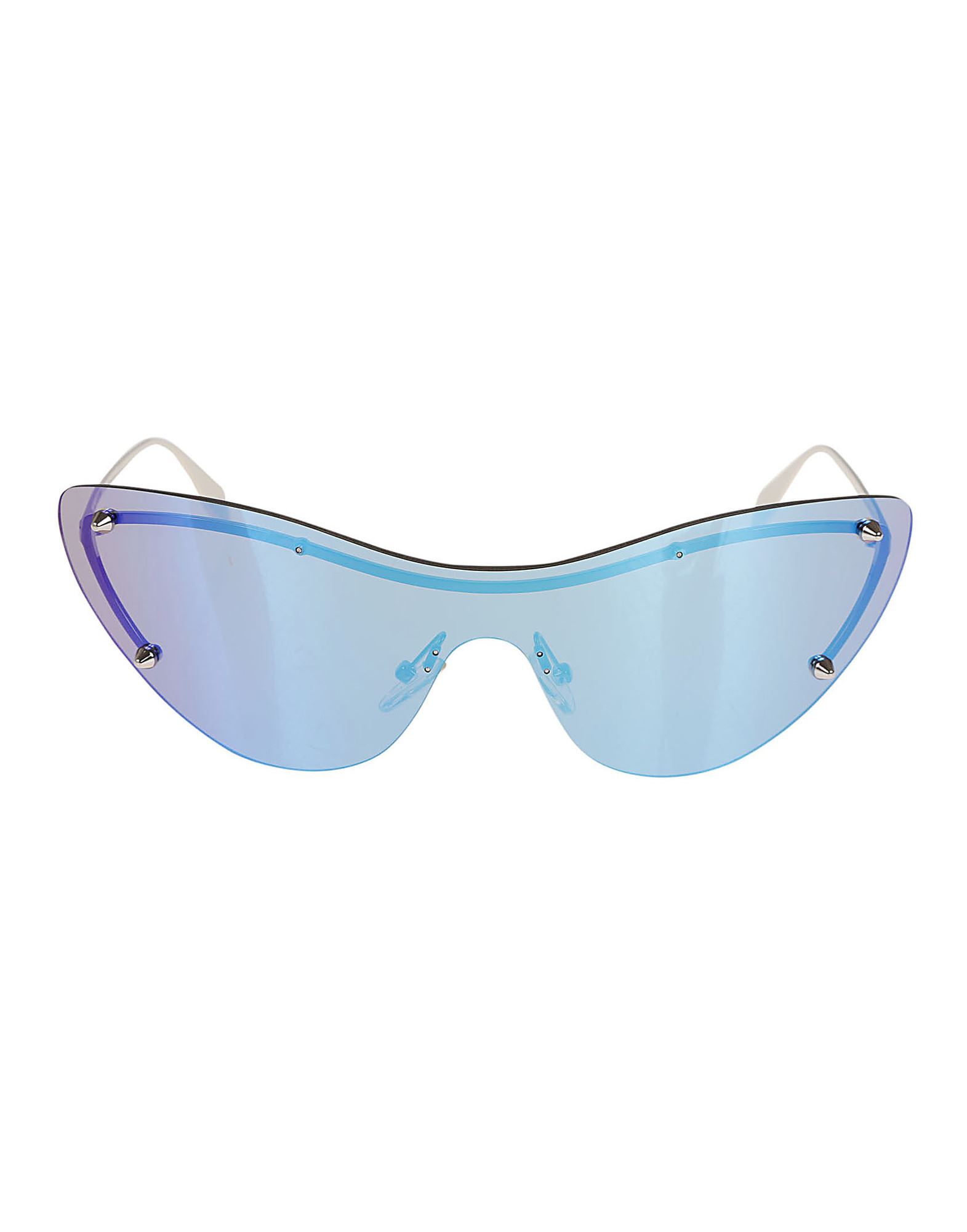 ALEXANDER MCQUEEN Sonnenbrille Damen Blau von ALEXANDER MCQUEEN