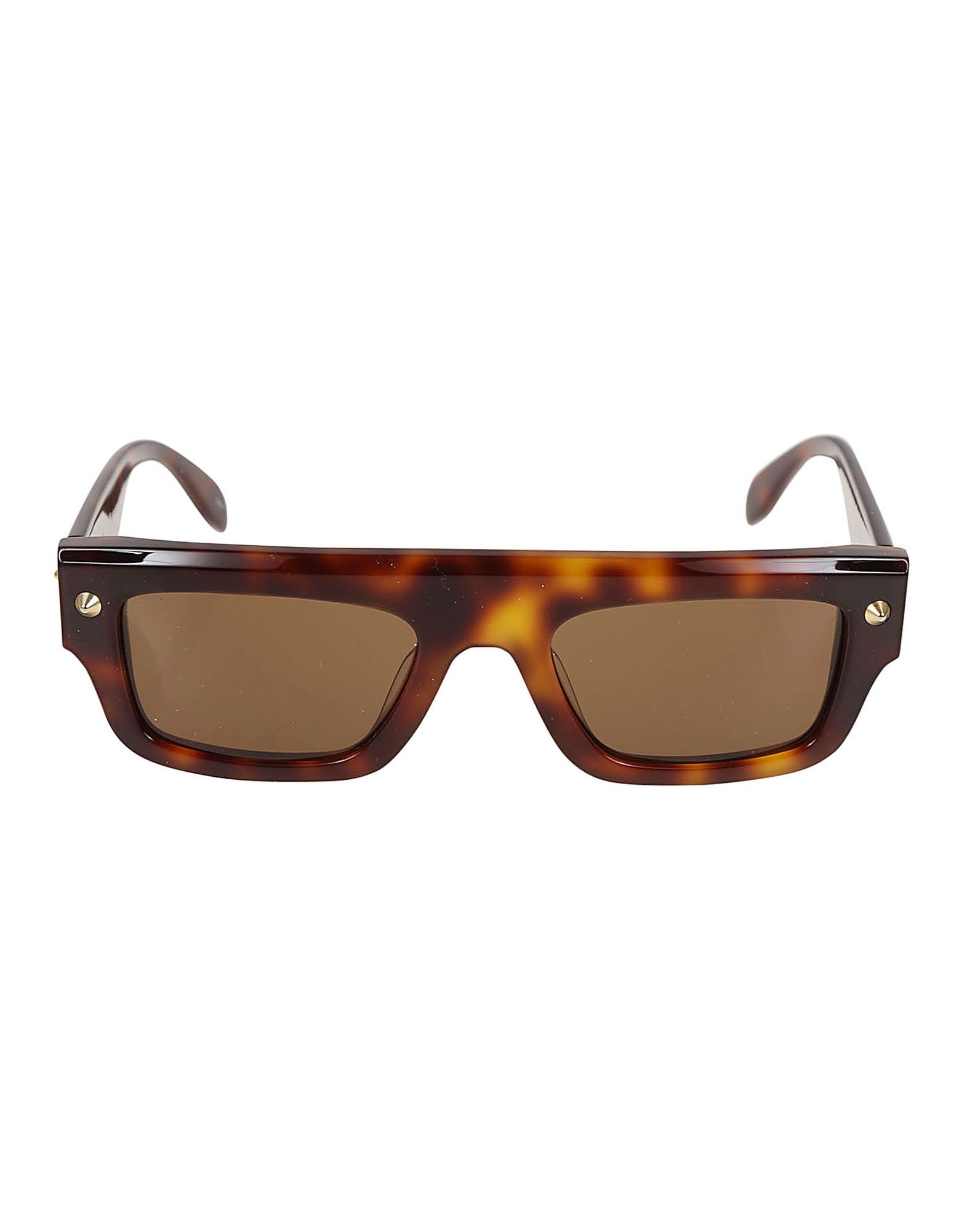 ALEXANDER MCQUEEN Sonnenbrille Damen Braun von ALEXANDER MCQUEEN