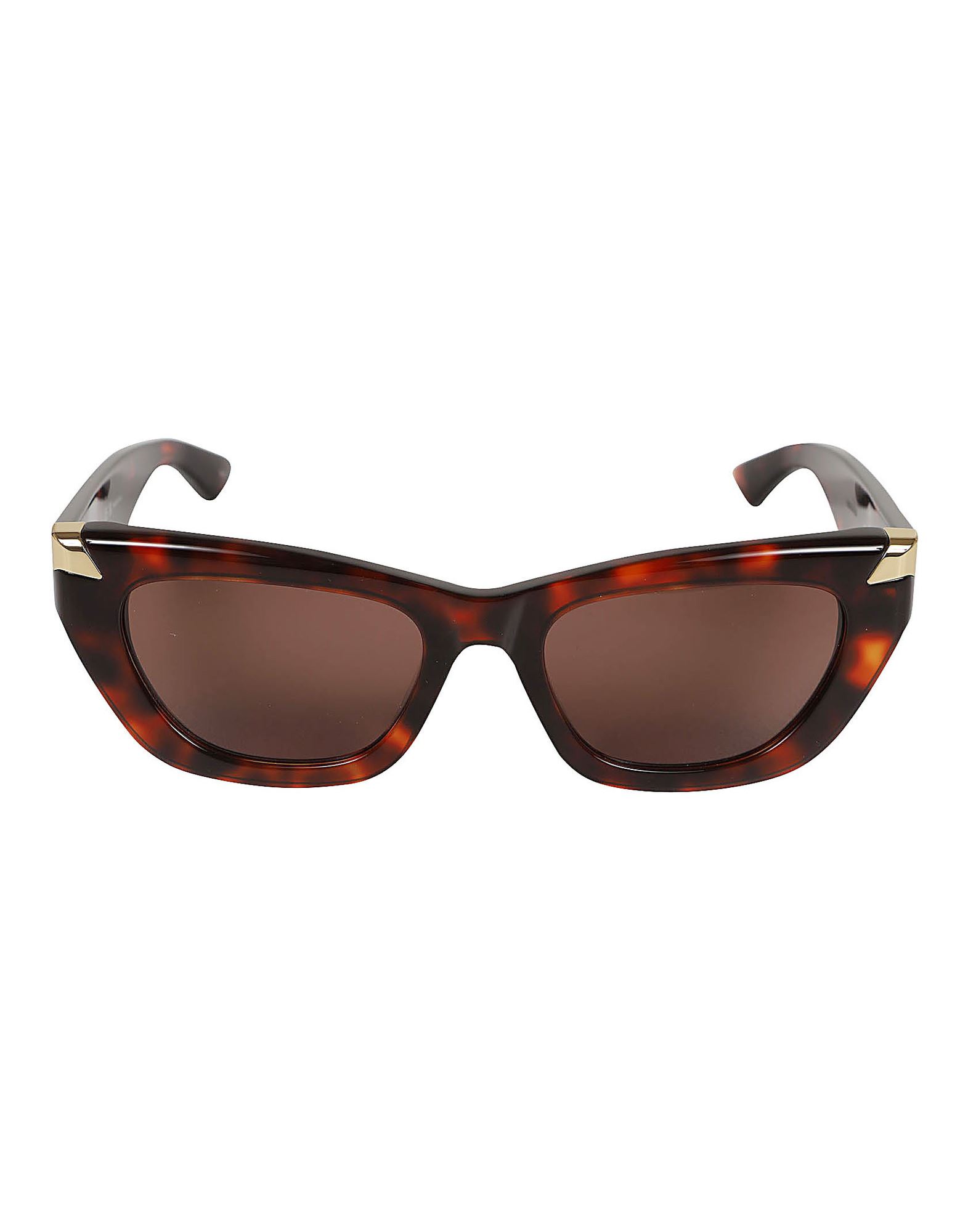 ALEXANDER MCQUEEN Sonnenbrille Damen Braun von ALEXANDER MCQUEEN