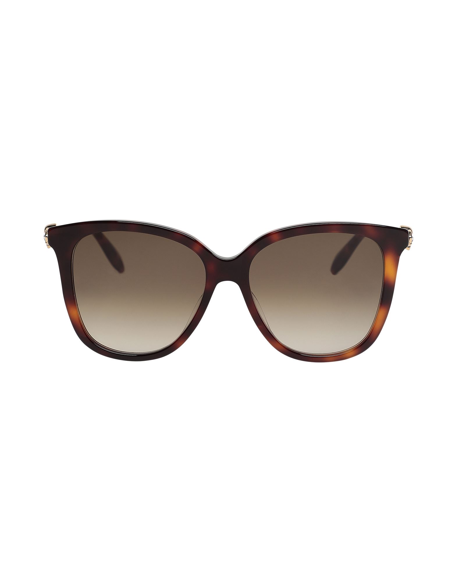 ALEXANDER MCQUEEN Sonnenbrille Damen Dunkelbraun von ALEXANDER MCQUEEN